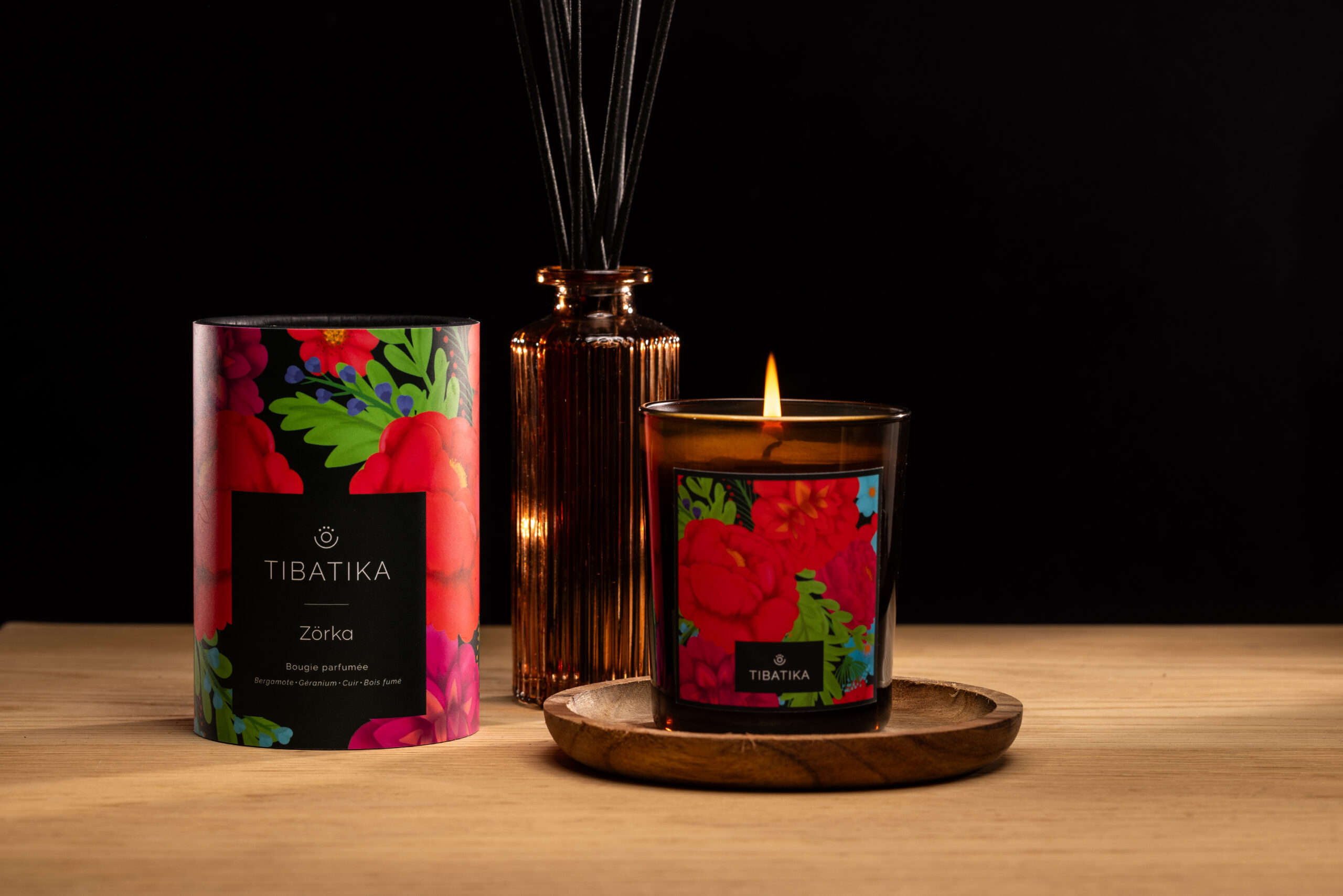 Bougie parfumée artisanale "Zörka"