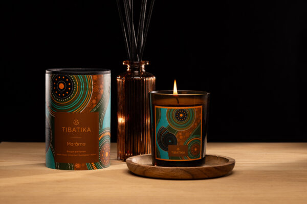 Bougie parfumée artisanale " Maråma"
