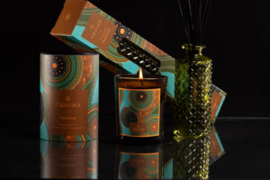 Bouquet parfumé MARAMA fiole verte – Image 2